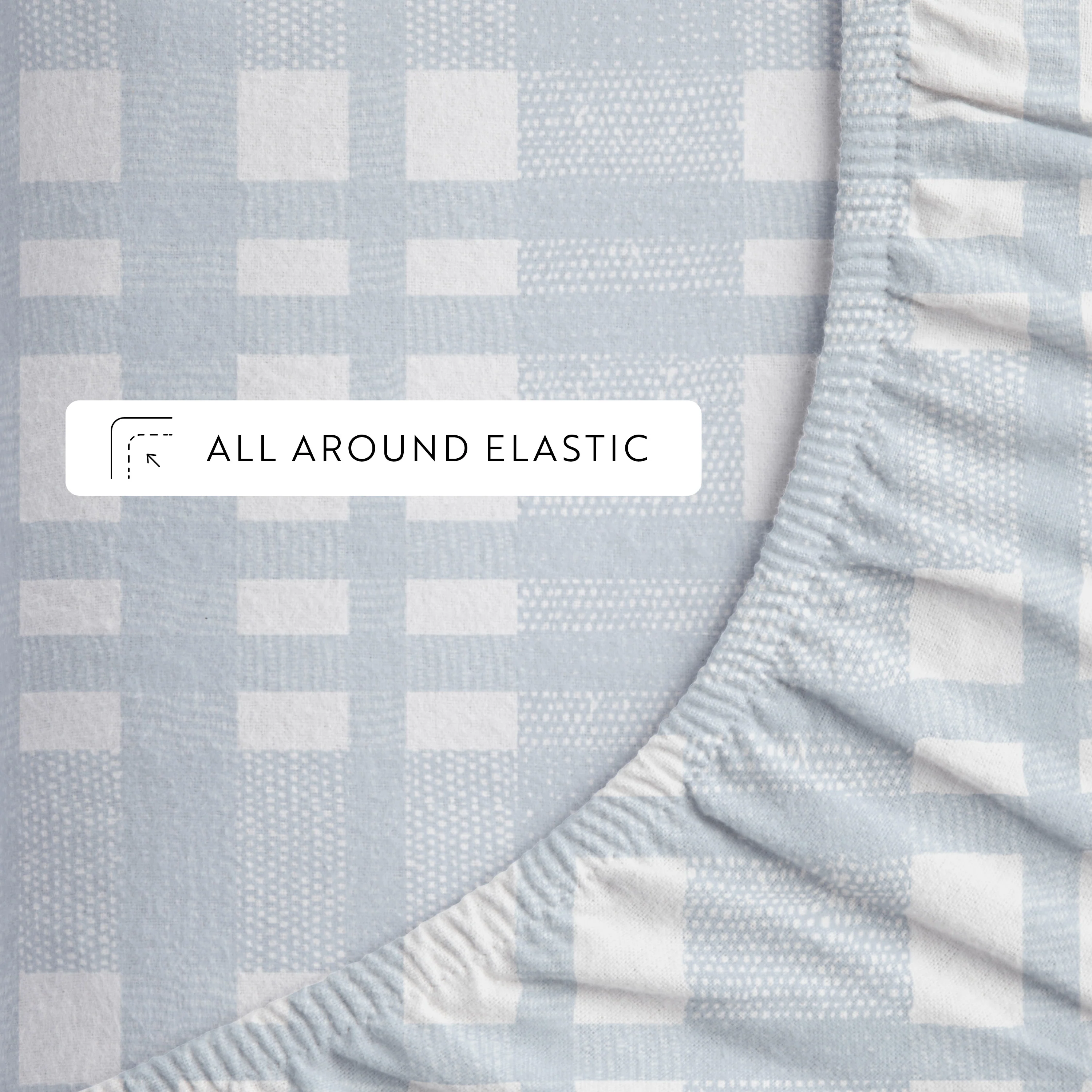 Woven 4-Piece Flannel Sheet Set - Image 8