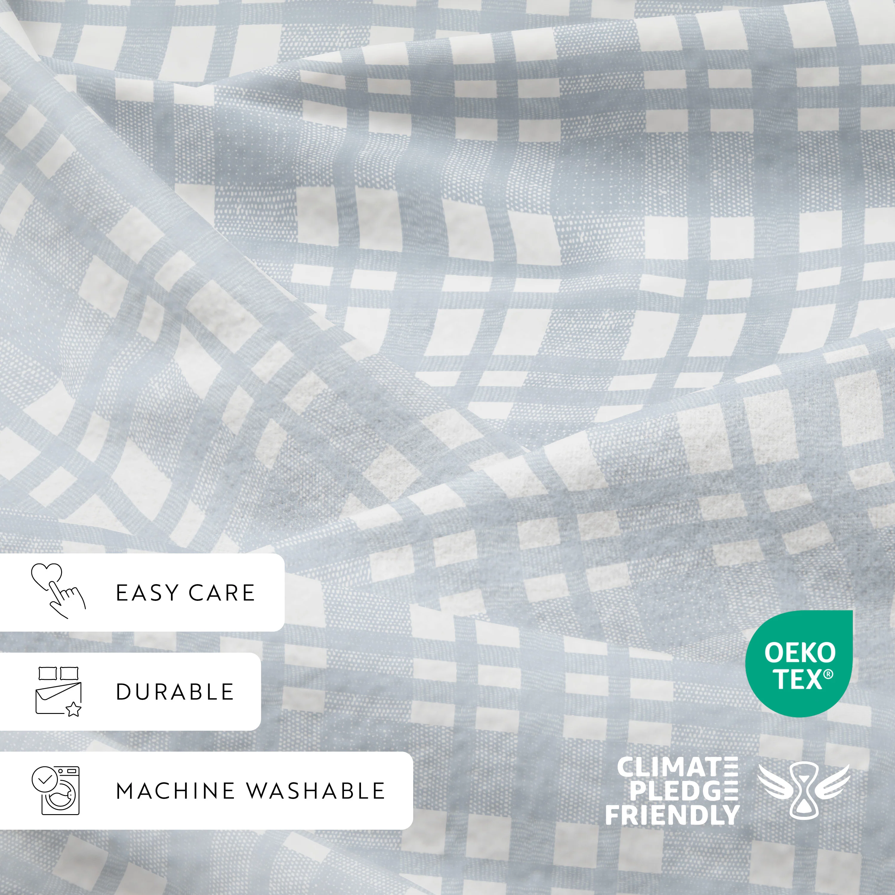 Woven 4-Piece Flannel Sheet Set - Image 9