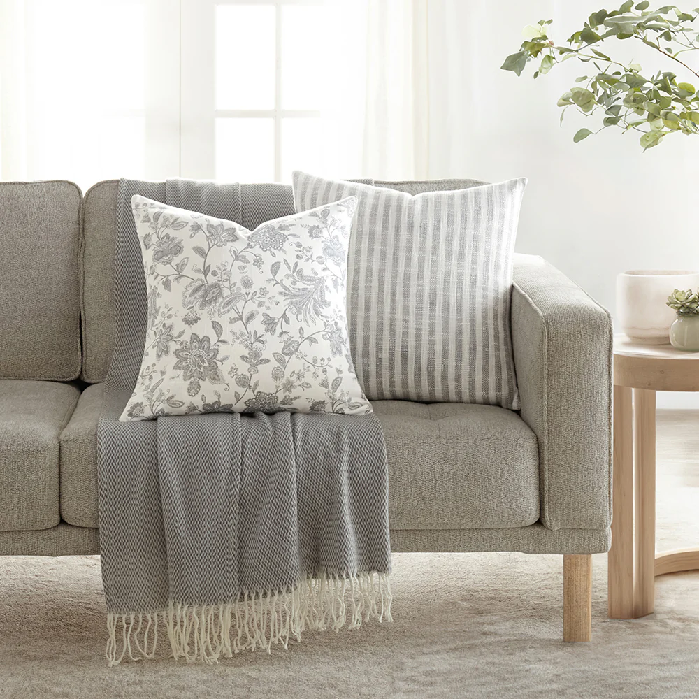 Yarn-Dyed Bengal Stripe Throw Pillow - Image 11
