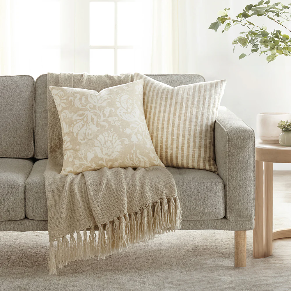 Yarn-Dyed Bengal Stripe Throw Pillow - Image 12