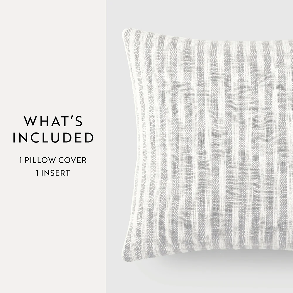 Yarn-Dyed Bengal Stripe Throw Pillow - Image 23