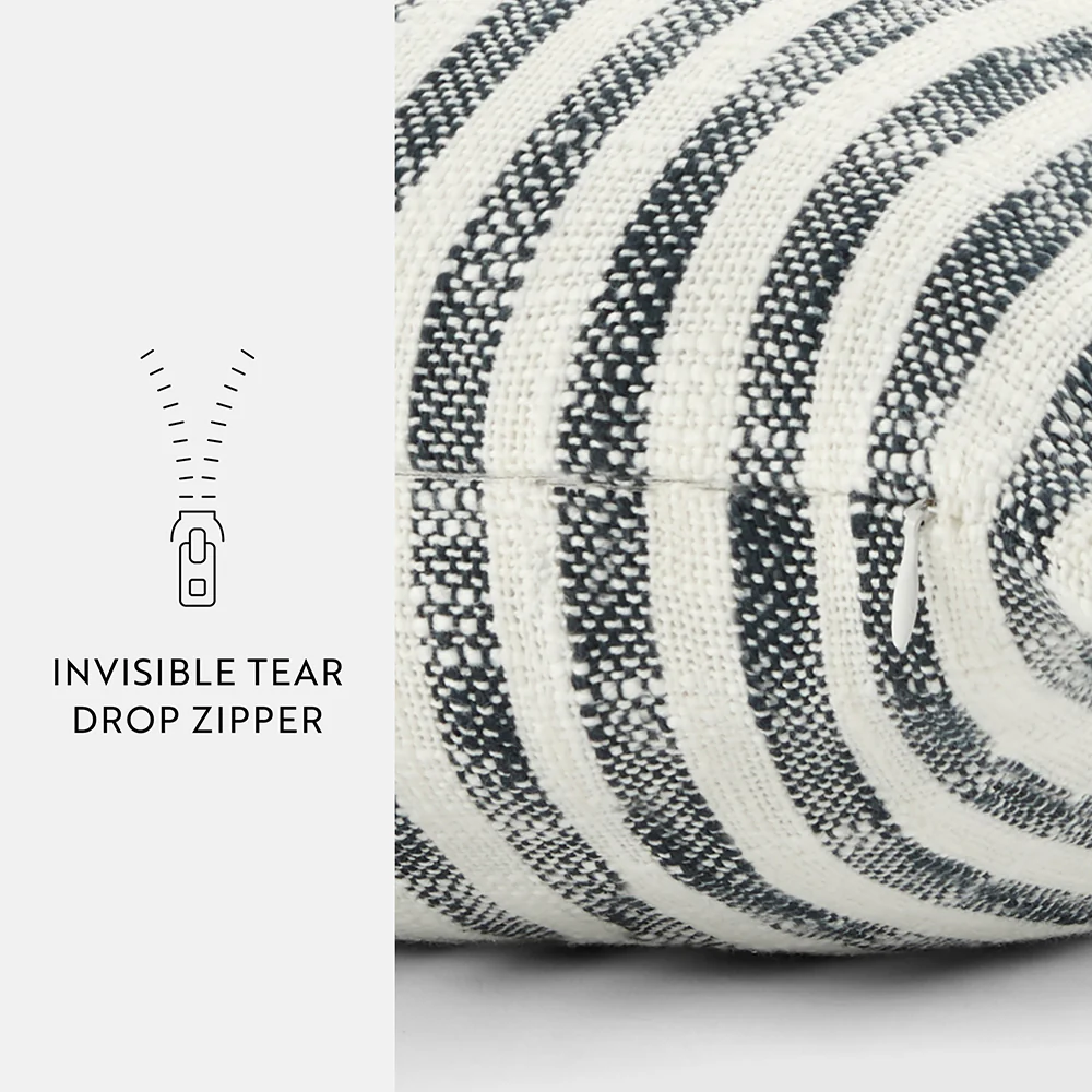 Yarn-Dyed Bengal Stripe Throw Pillow - Image 25