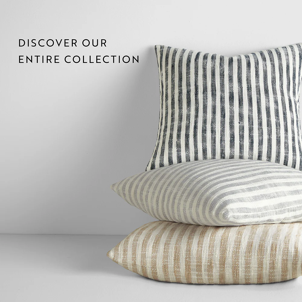 Yarn-Dyed Bengal Stripe Throw Pillow - Image 33