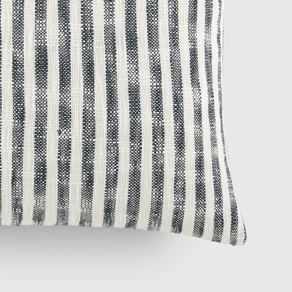 Yarn-Dyed Bengal Stripe Throw Pillow - Image 4